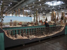 Faszination Modellbau Internationale Leitmesse für Modellbahnen und Modellbau IMA 2022 Spur 2m WSL Co Logging Railway 02 uai