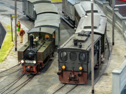 Faszination Modellbau Internationale Leitmesse für Modellbahnen und Modellbau FN2023 Spur 2m IG Spur 2 Groote und Seelbach 01 uai