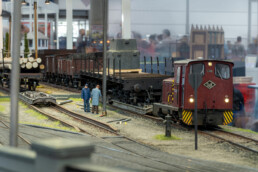 Faszination Modellbau Internationale Leitmesse für Modellbahnen und Modellbau FN2023 Spur 2m IG Spur 2 Groote und Seelbach 02 uai
