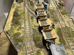 Faszination Modellbau Internationale Leitmesse für Modellbahnen und Modellbau FN2023 Spur 2m LGB Freunde Niederrhein Eifel Feldbahn 02 uai