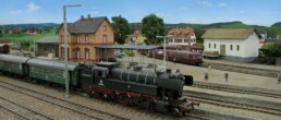 Faszination Modellbau Internationale Leitmesse für Modellbahnen und Modellbau FN2023 Spur H0 WUeP Weschnitztal Ueberwaldbahn Projekt 16zu9 uai