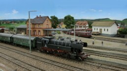 Faszination Modellbau Internationale Leitmesse für Modellbahnen und Modellbau FN2023 Spur H0 WUeP Weschnitztal Ueberwaldbahn Projekt 16zu9 uai