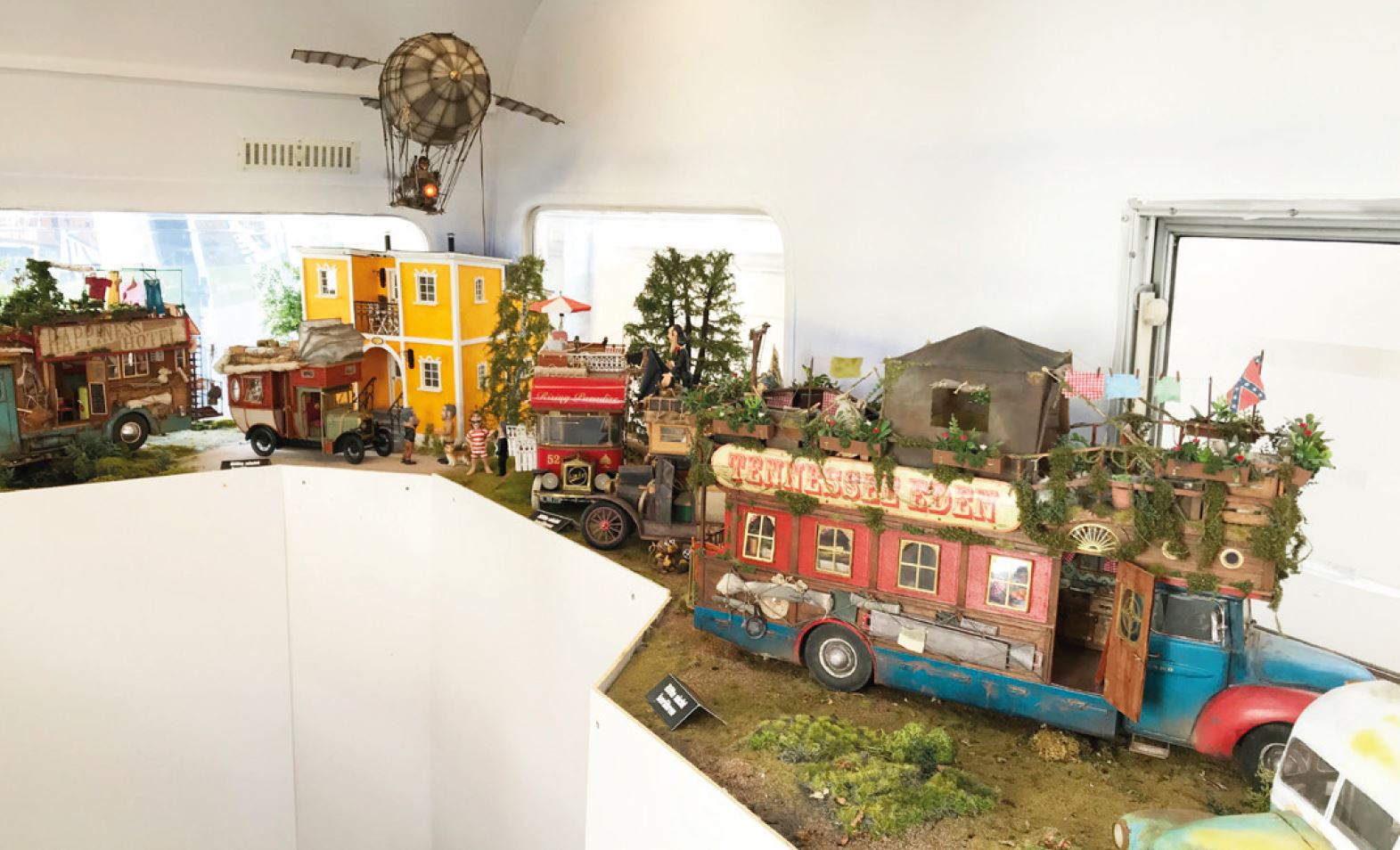 Faszination Modellbau Internationale Leitmesse für Modellbahnen und Modellbau Bild Wohnwagen Modelle 03 Innen