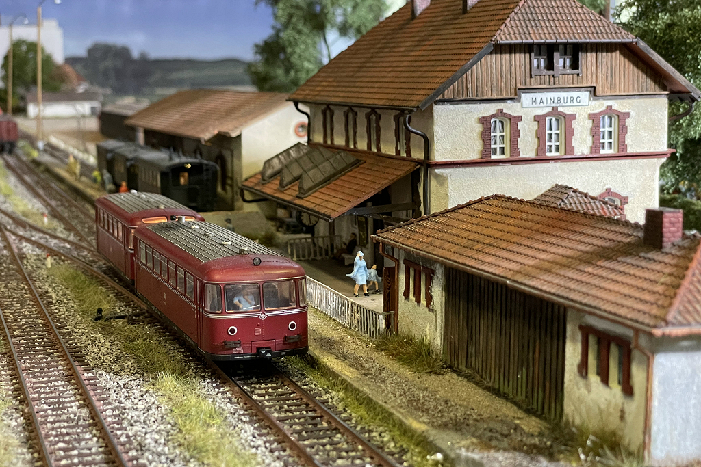 Faszination Modellbau Internationale Leitmesse für Modellbahnen und Modellbau FN2024 Spur H0 Bockerl fahr zua 01